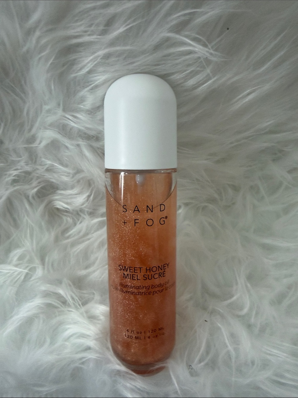 Sand + Fog Sweet Honey Illuminating Body Oil - Shimmering Gold